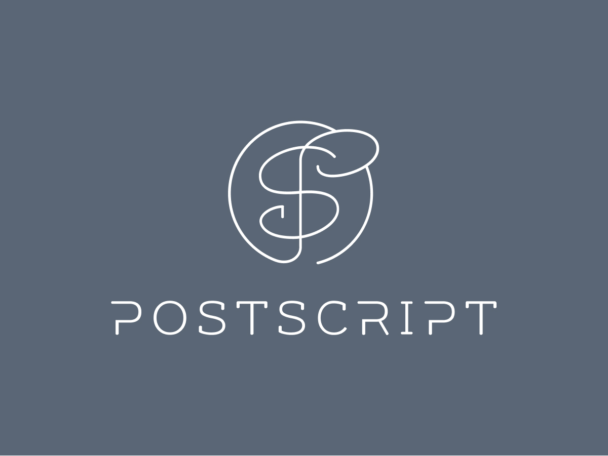 Postscript Logo Design