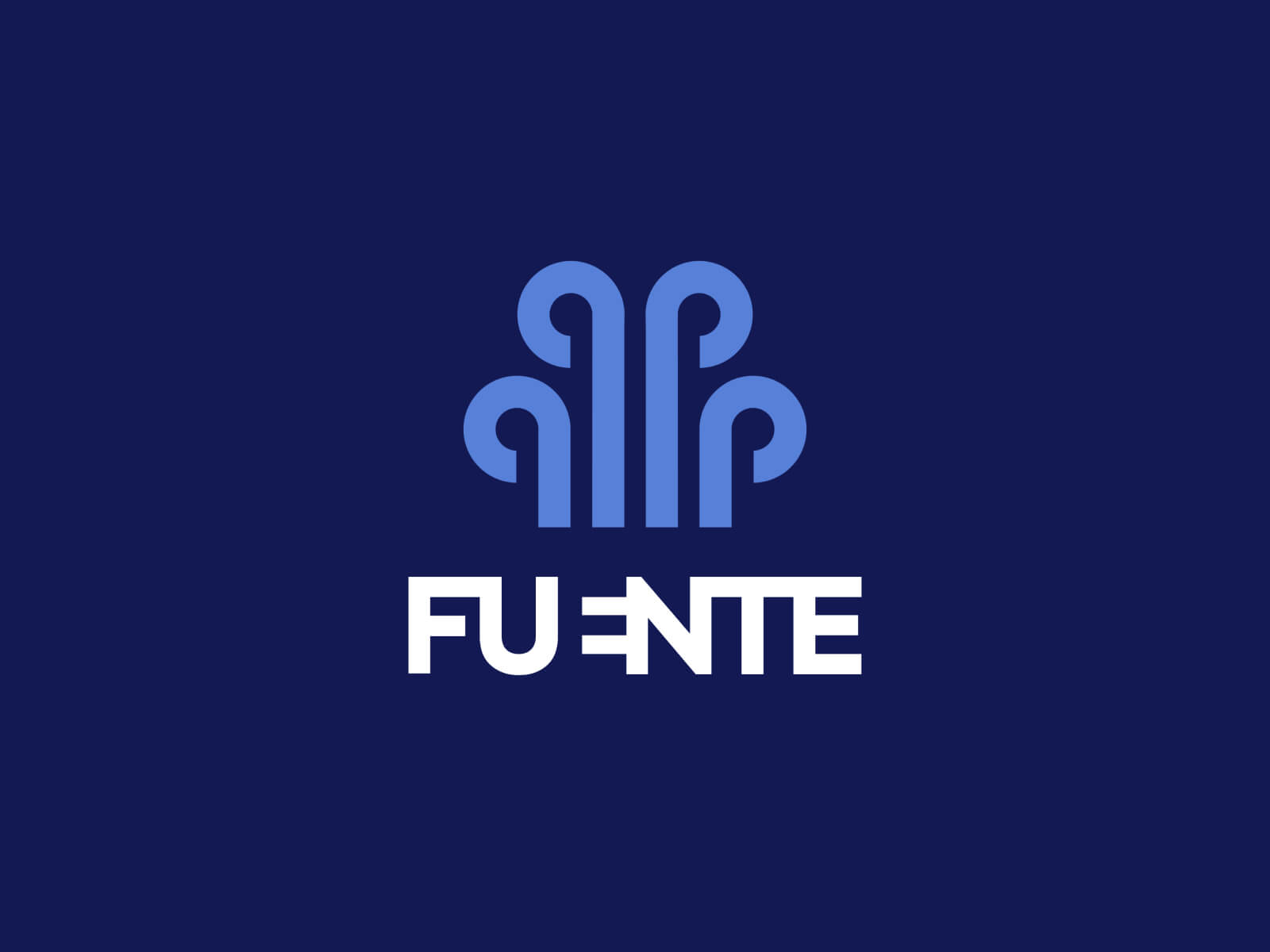 Fuente logo design