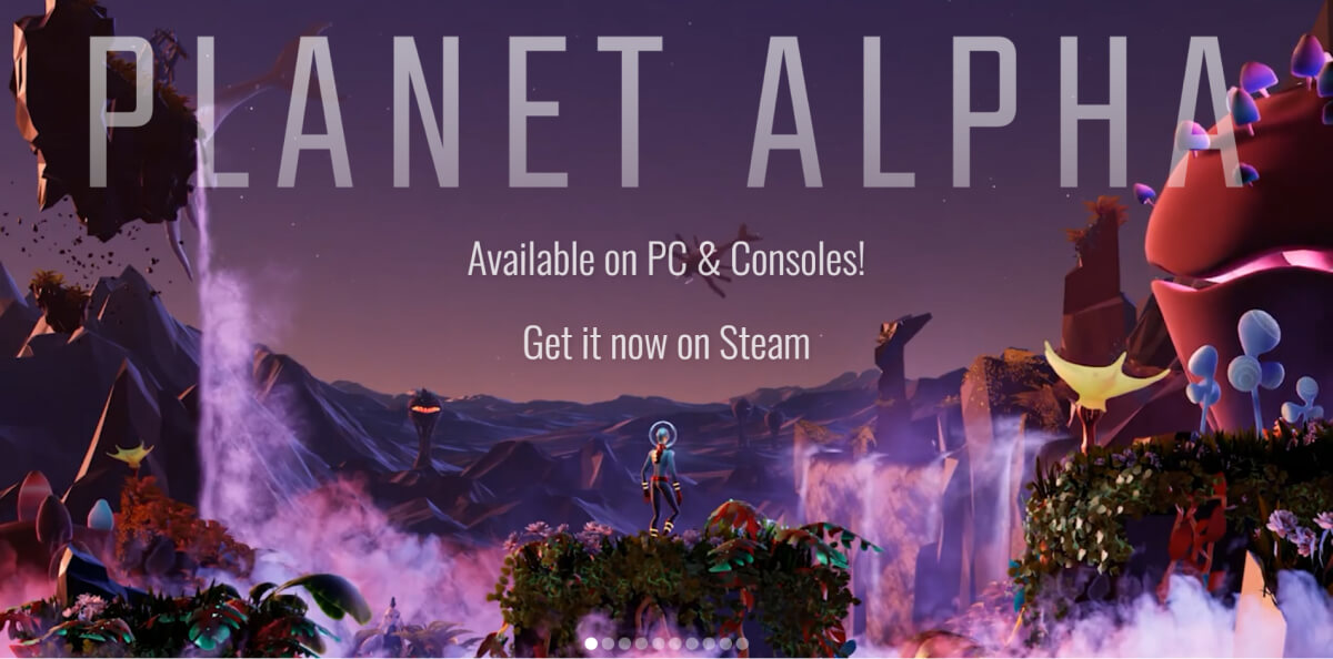 Planet Alpha website