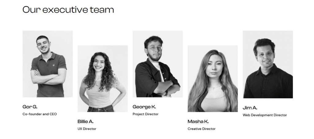 Passionates Executive Team