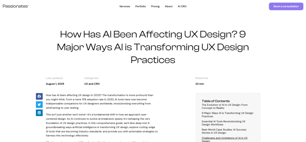 Passionates CTA WordPress Website Development Services