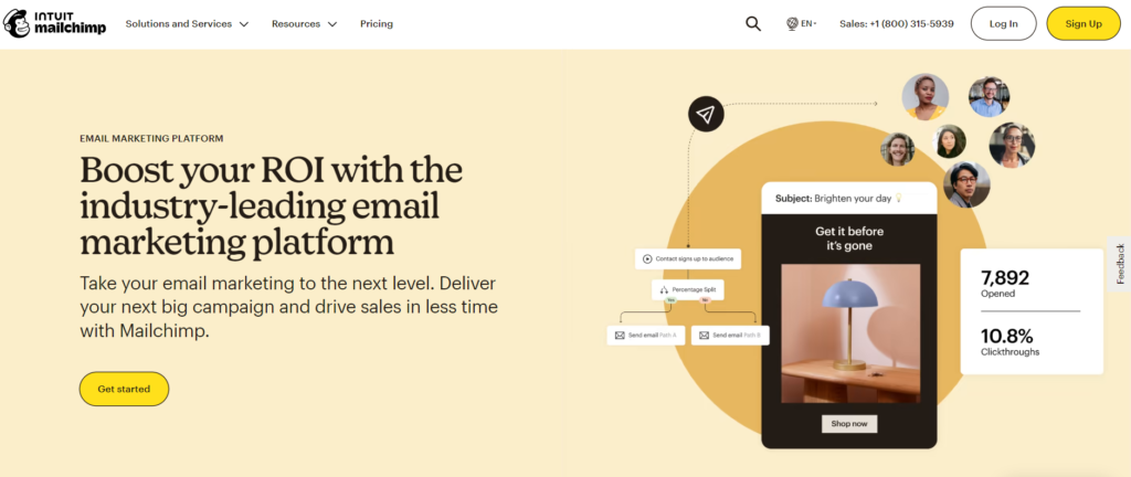 MailChimp as one of the best Digital Marketing tools