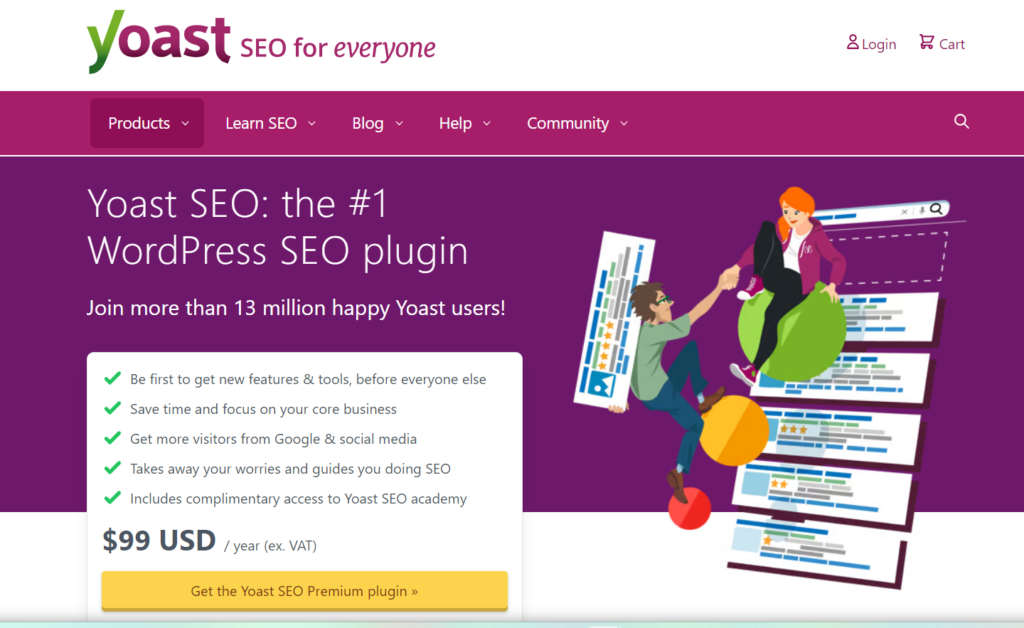Yoast SEO is a comprehensive solution for WordPress users to enhance their website's SEO.