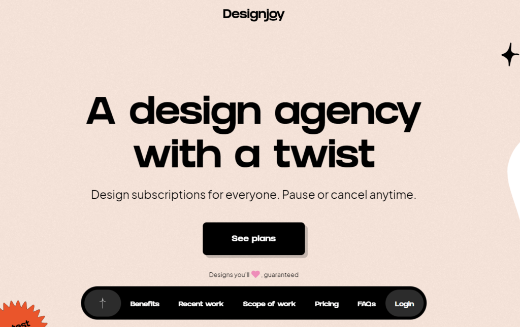 Designjoy Website