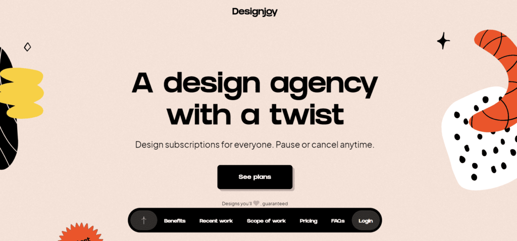 Superside Competitor: Designjoy