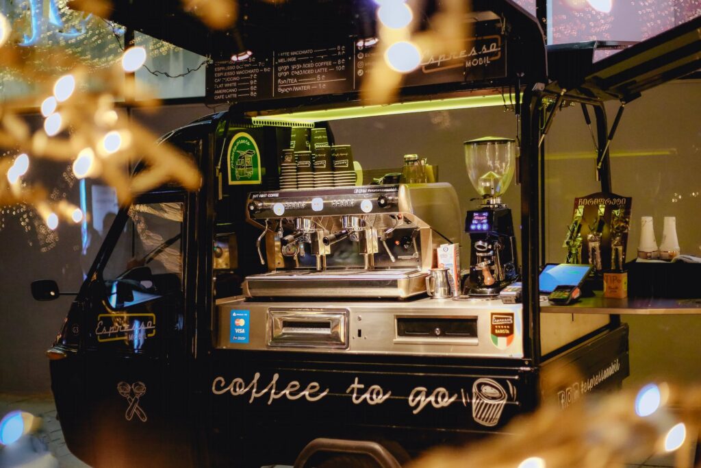 Crafting Your Mobile Coffee Business Plan - A Black Mobile Coffee Truck