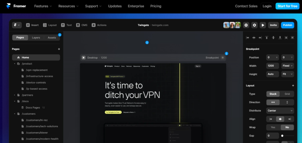 Framer Website