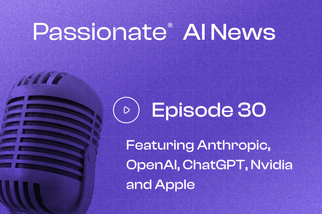 Cover Photo Major News from Anthropic, OpenAI, ChatGPT, Nvidia and Apple