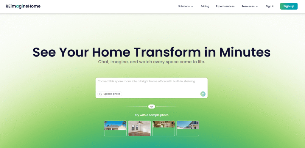 REimagineHome AI landscape design tool