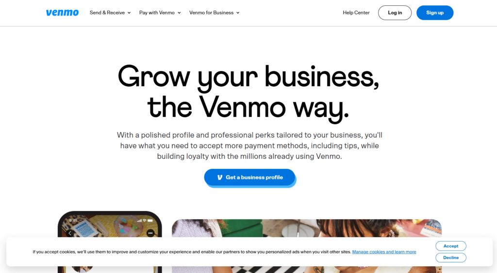 Venmo for Business 1