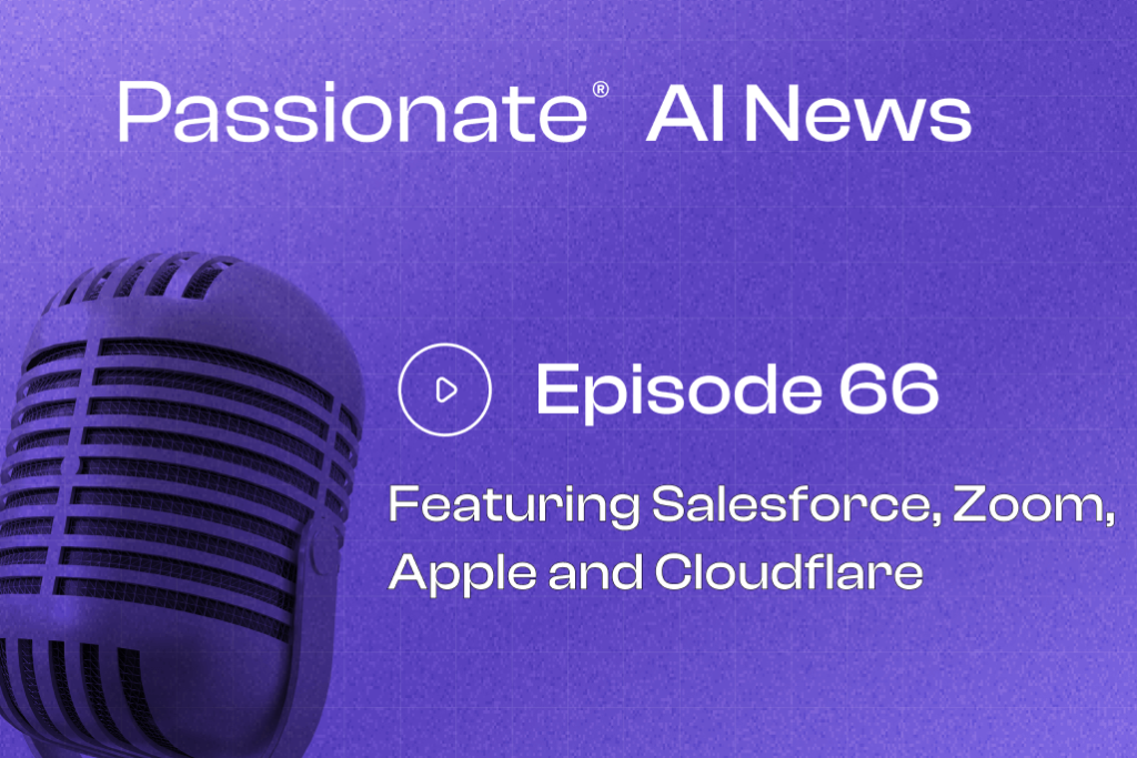 Cover Photo Major News from Salesforce, Zoom, Apple and Cloudflare