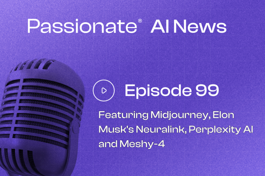 Cover Photo Major News from Midjourney, Elon Musk's Neuralink, Perplexity AI and Meshy-4