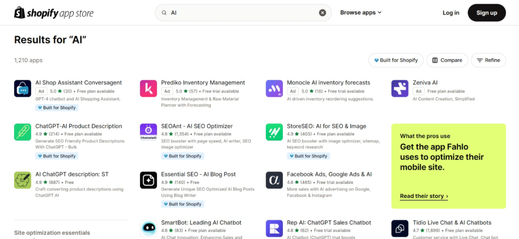 Shopify App Store